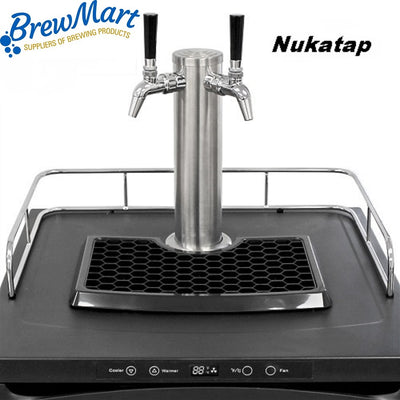 KEGERATOR X - 2 TAP TOWER WITH NUKATAPS