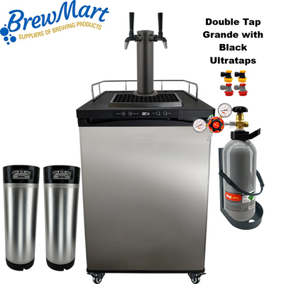 KEGERATOR X.1 - 2 TAP GRANDE WITH BLACK ULTRATAPS