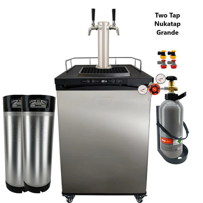 KEGERATOR X - 2 TAP GRANDE WITH NUKATAPS