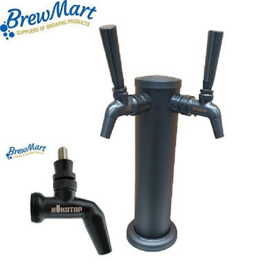 KEGERATOR X - 2 TAP GRANDE WITH BLACK ULTRATAPS