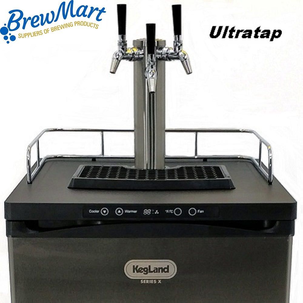 KEGERATOR X - 3 TAP TOWER WITH ULTRATAPS