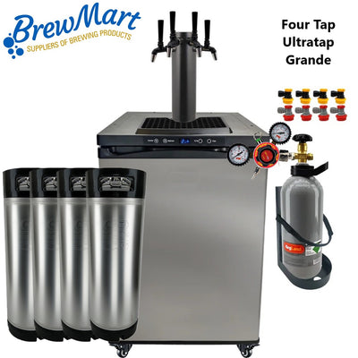KEGERATOR X - 4 TAP GRANDE WITH ULTRATAPS