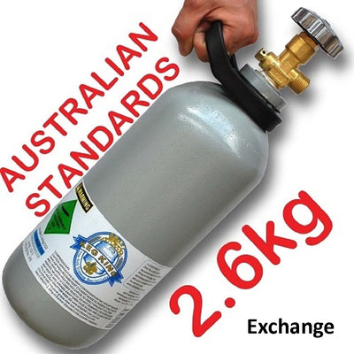 GAS BOTTLE 2.6kg EXCHANGE