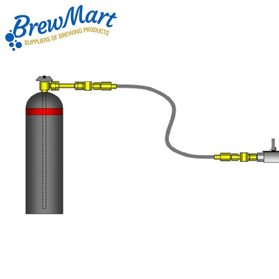 GAS BOTTLE TRANSFER HOSE