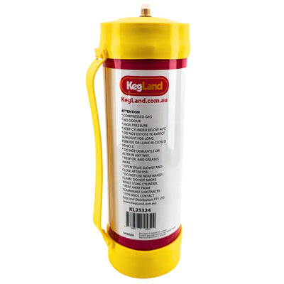OXYGEN 3.3 litre DISPOSABLE GAS BOTTLE