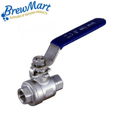BALL VALVE 1/4 BSP S/S