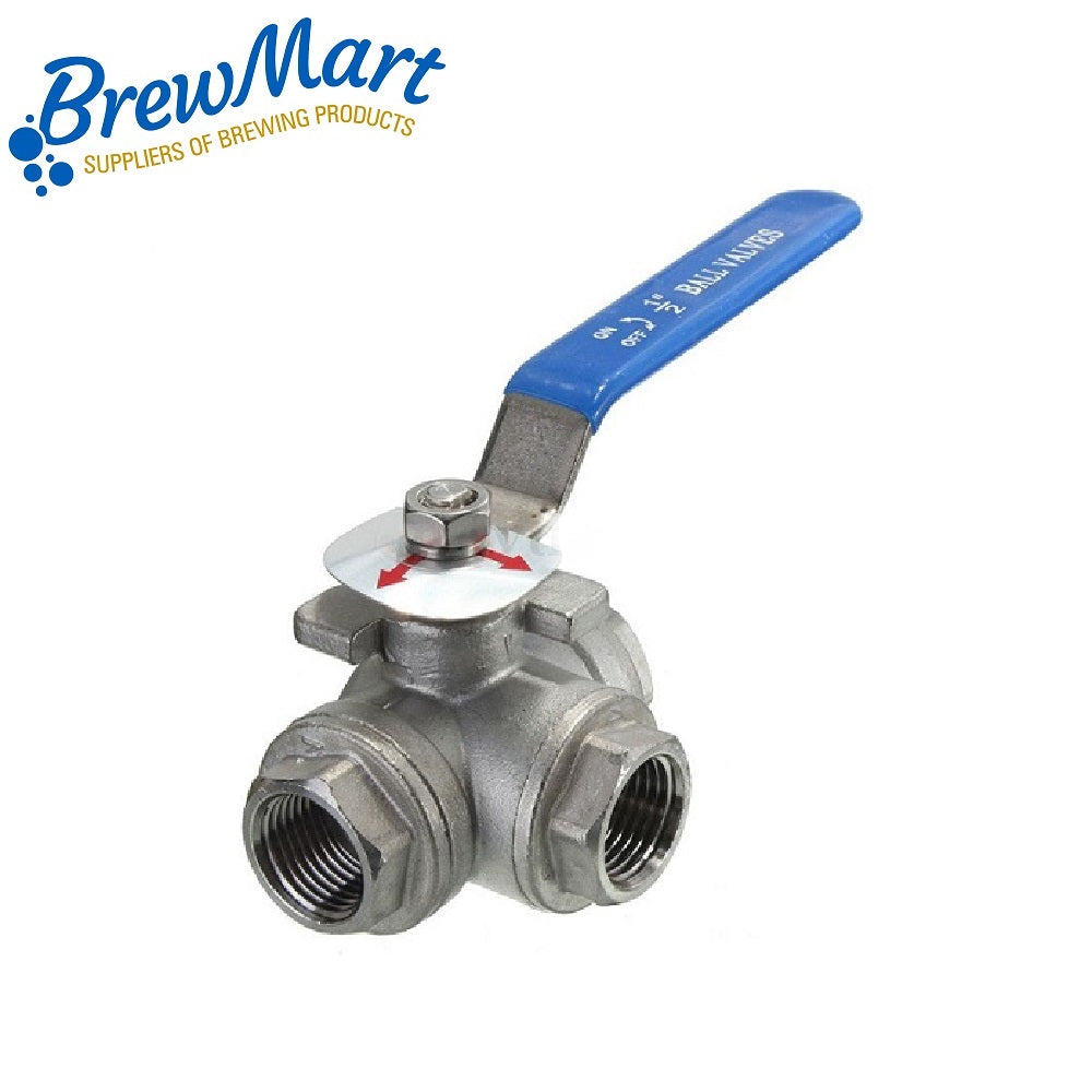 BALL VALVE - 3 OUTLET