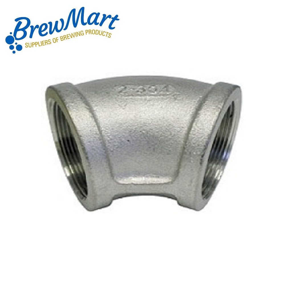 ELBOW 1/2 45D FEMALE - FEMALE