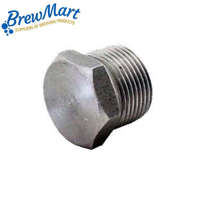 PLUG 1/2 BSP FLAT HEAD