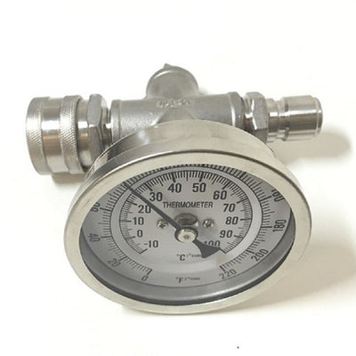 BI-METAL THERMOMETER - INLINE