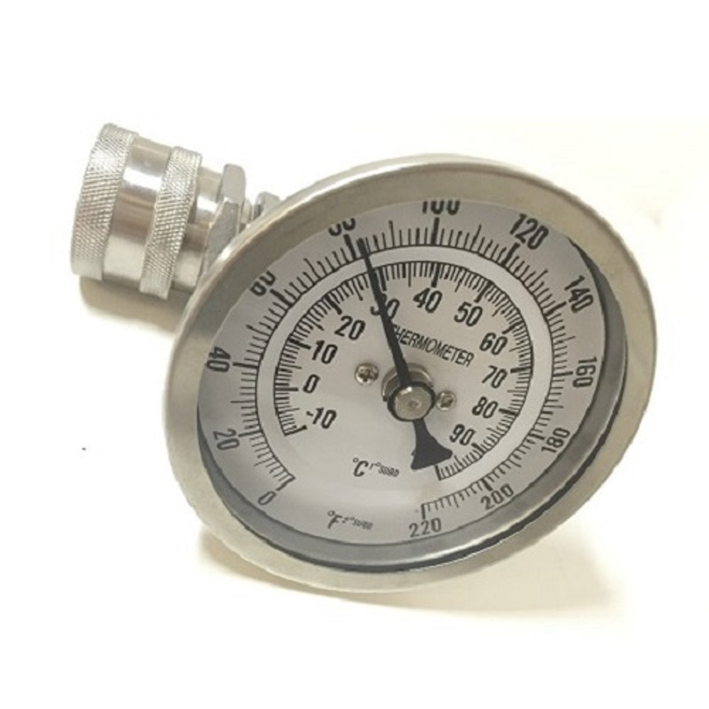 BI-METAL THERMOMETER - INLINE