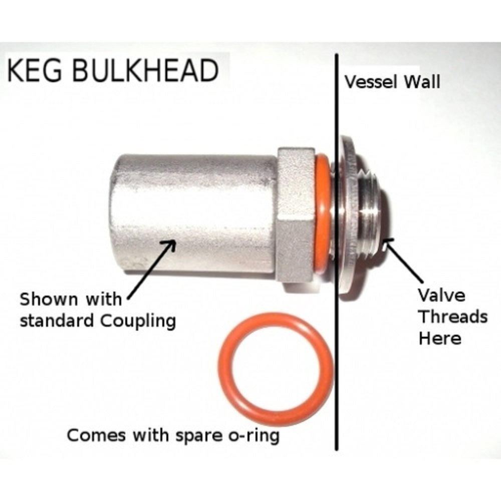 BULKHEAD FITTING 1/2 WELDLESS