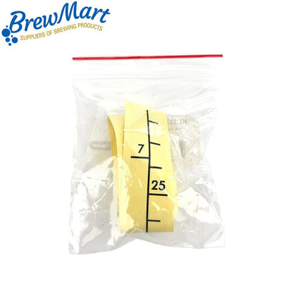 BREWZILLA 100L REPLACEMENT PPSU SIGHT GLASS GRADUATION STICKER