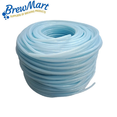 HOSE 1/4 BLUE SILICONE