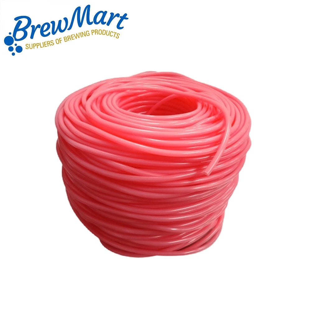 HOSE 1/4'' RED SILICONE