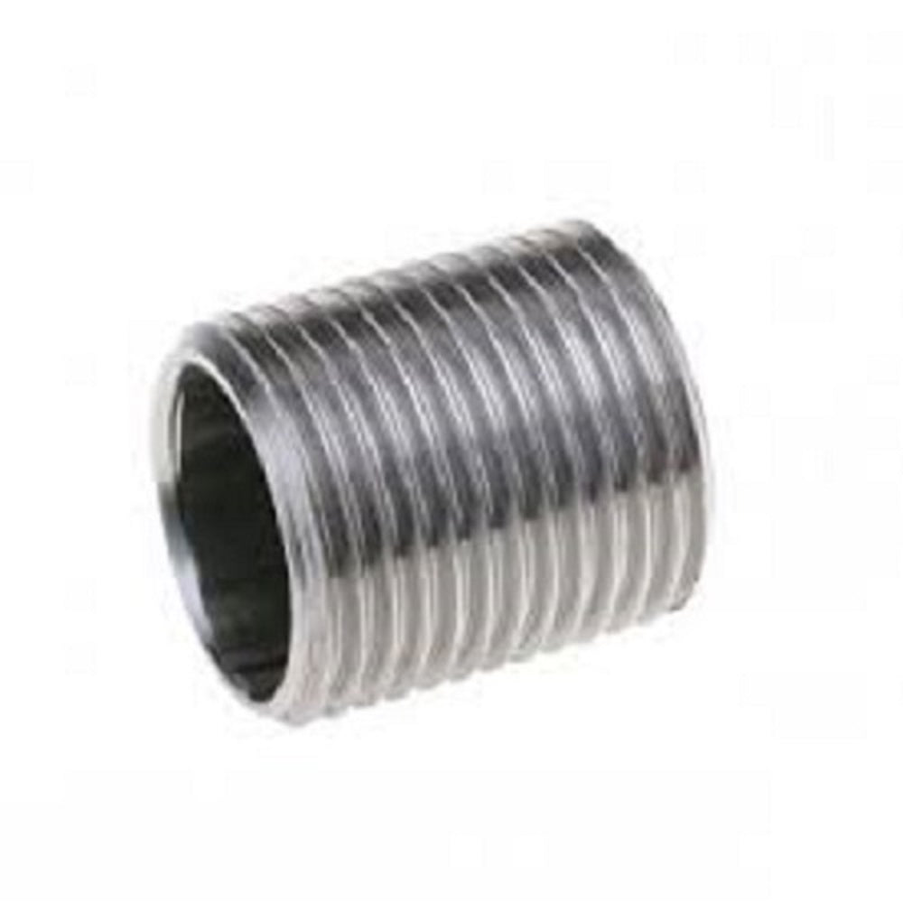 NIPPLE 1/2 x 30mm BSP SS