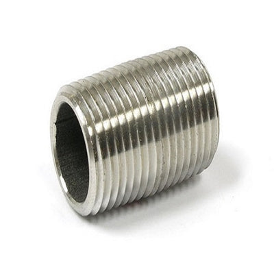 NIPPLE 1/2 x 40mm BSP SS