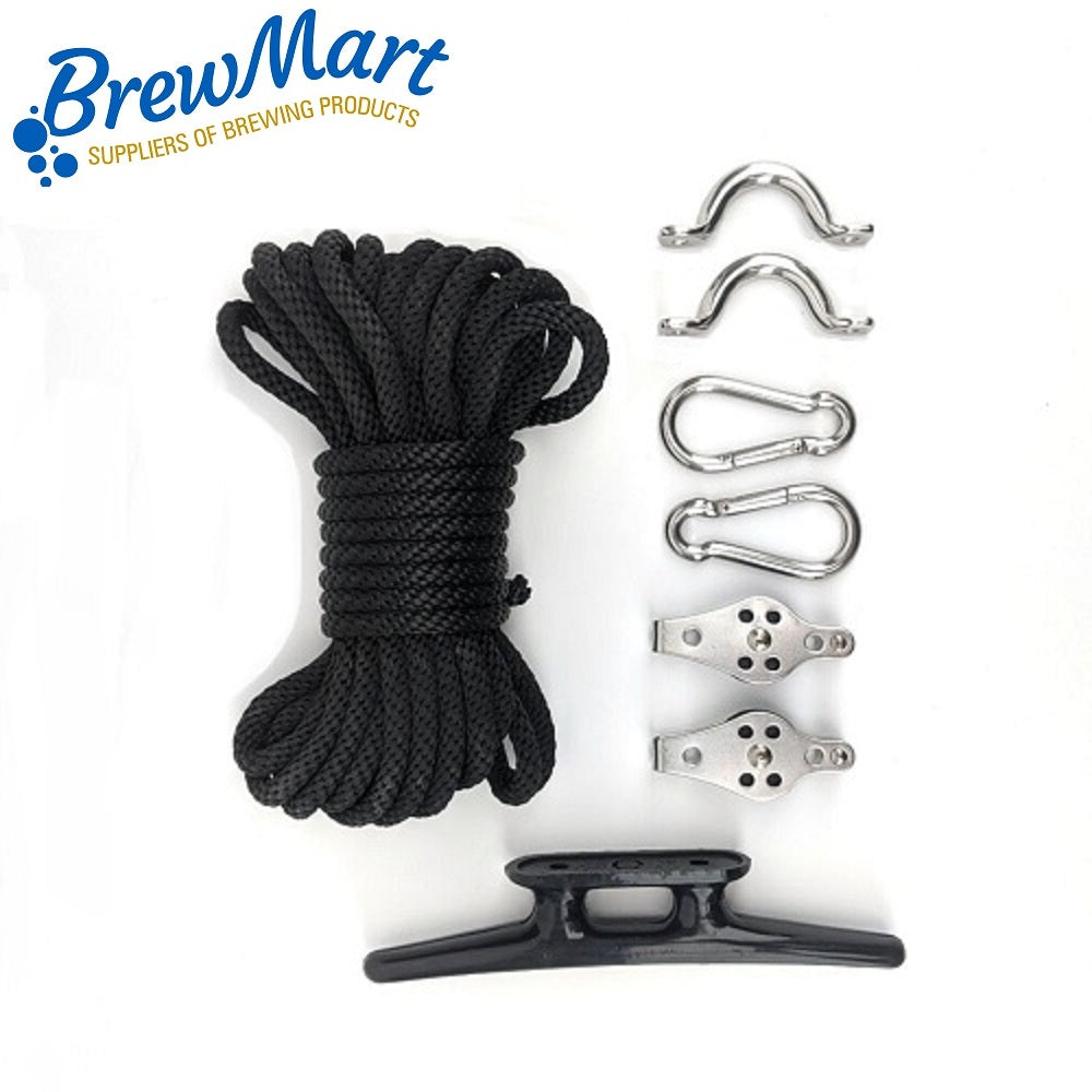 RACHET DOUBLE PULLEY SET