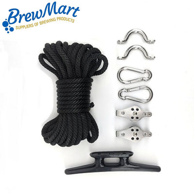 RACHET DOUBLE PULLEY SET