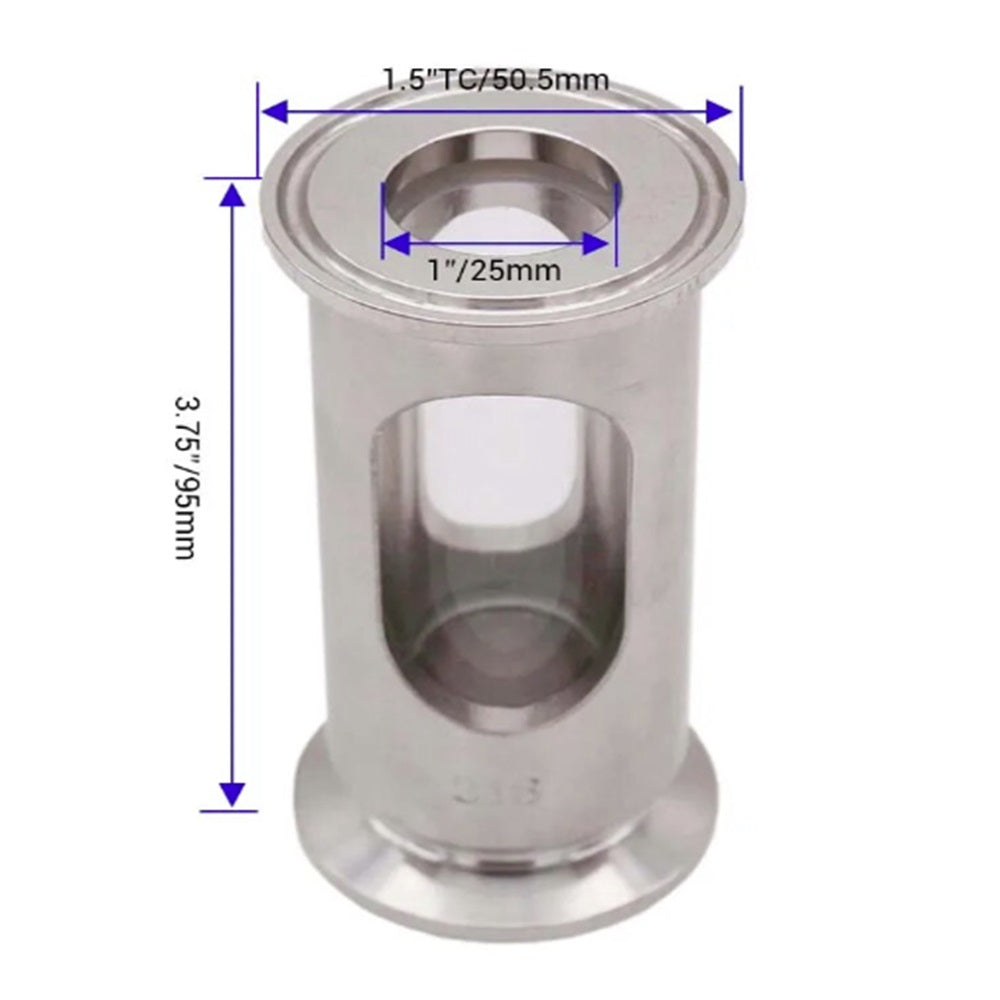 TC - 1.5" SIGHT GLASS - SMALL