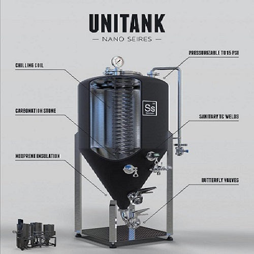Ss UNITANK 26 litre FERMENTER
