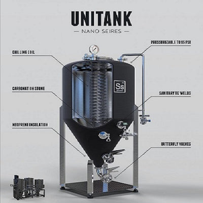 Ss UNITANK 1BBL FERMENTER