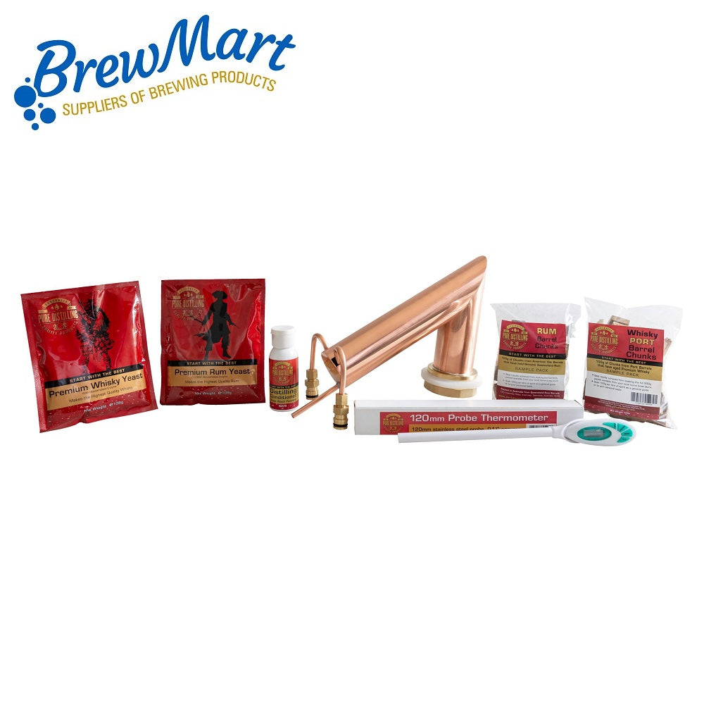 PURE DISTILLING POT CONDENSER