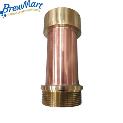 MALE to FEMALE 100mm COPPER EXTENSION