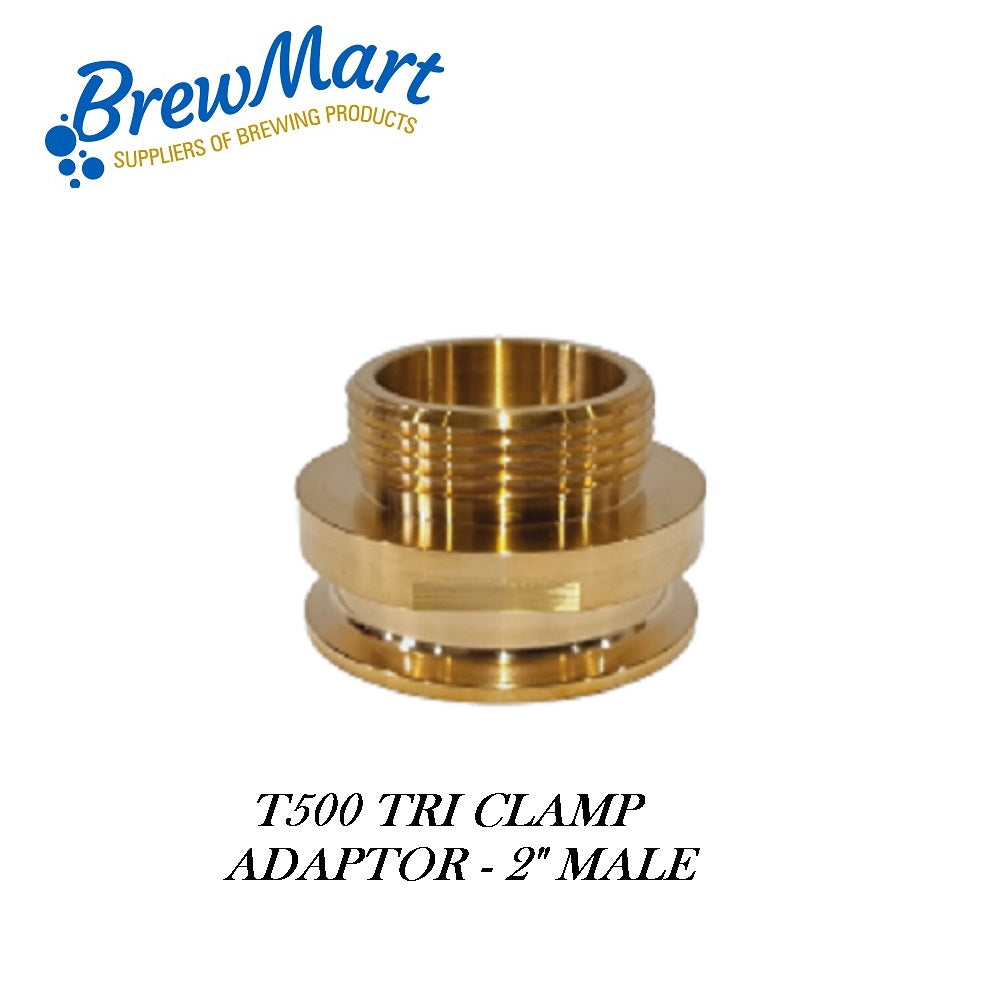 TRI CLAMP ADAPTOR - 1 1/2" MALE THREAD