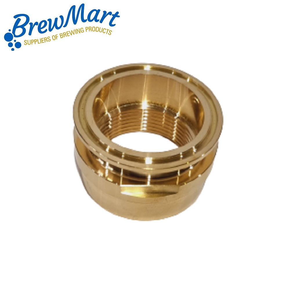TRI CLAMP ADAPTOR - 1 1/2" FEMALE THREAD