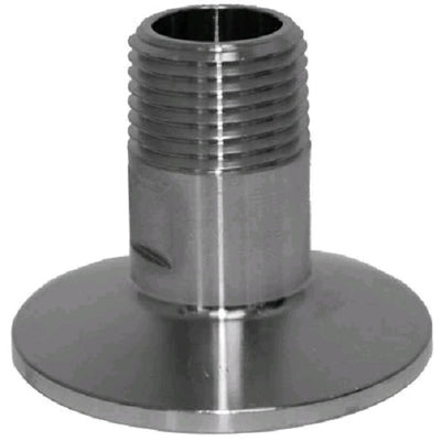 TRI CLAMP - 2 x 1/2 MALE BSP