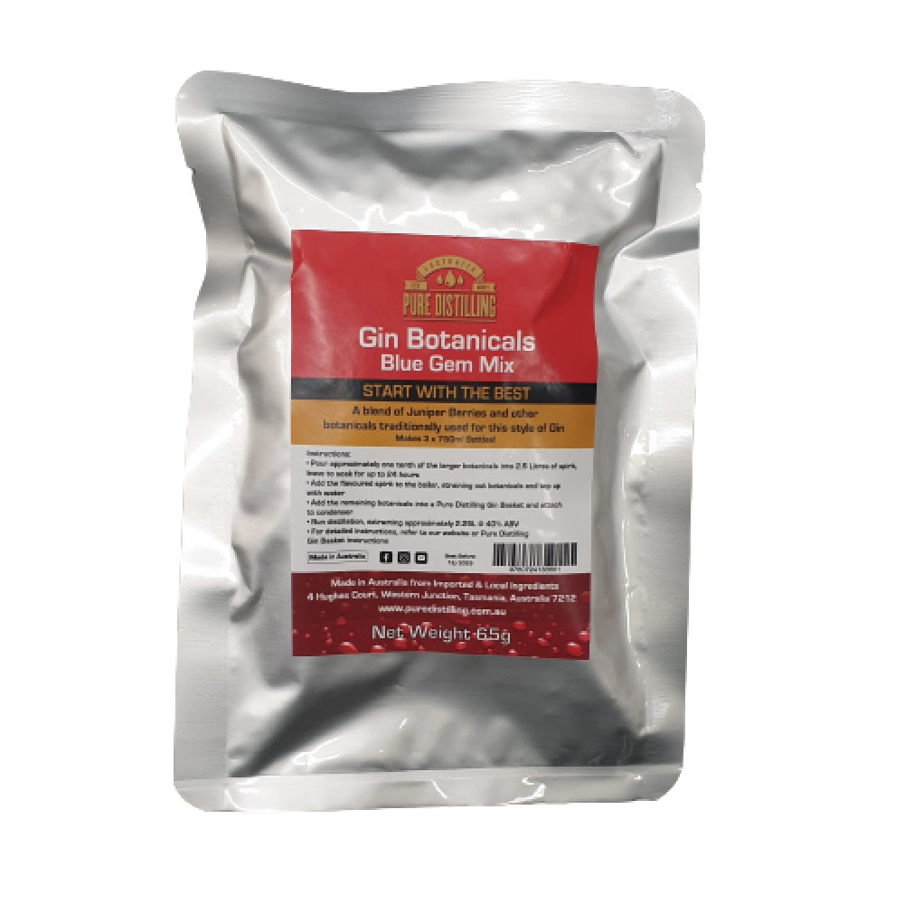 GIN BOTANICALS - BLUE GEM