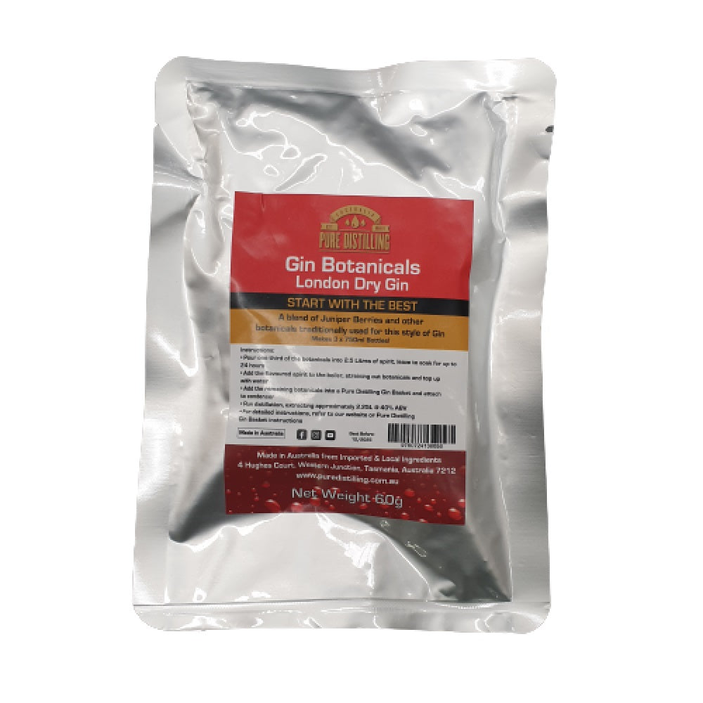 GIN BOTANICALS - LONDON DRY