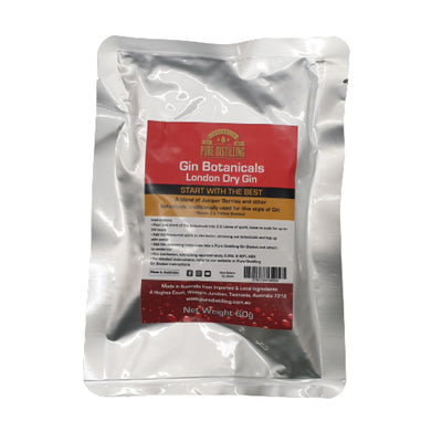 GIN BOTANICALS -  LONDON DRY