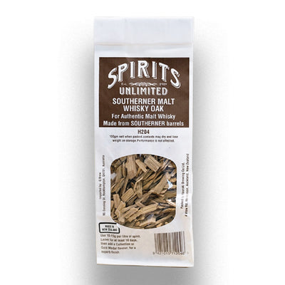 CHIPS SU SOUTHERN MALT WHISKY OAK 100g