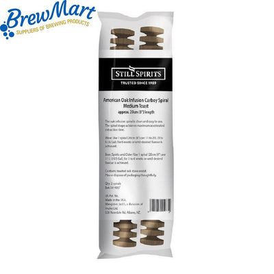 OAK SPIRAL -AMERICAN MED TOAST