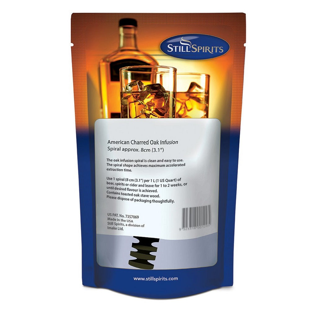 OAK SPIRAL - CHARRED AMERICAN