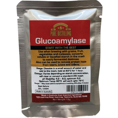 PURE DISTILLING GLUCOAMYLASE ENZYME 15gm