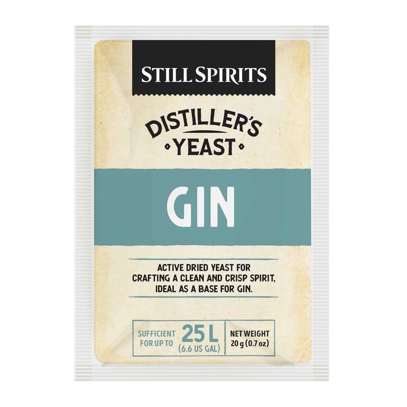 YEAST-DISTILLERS GIN