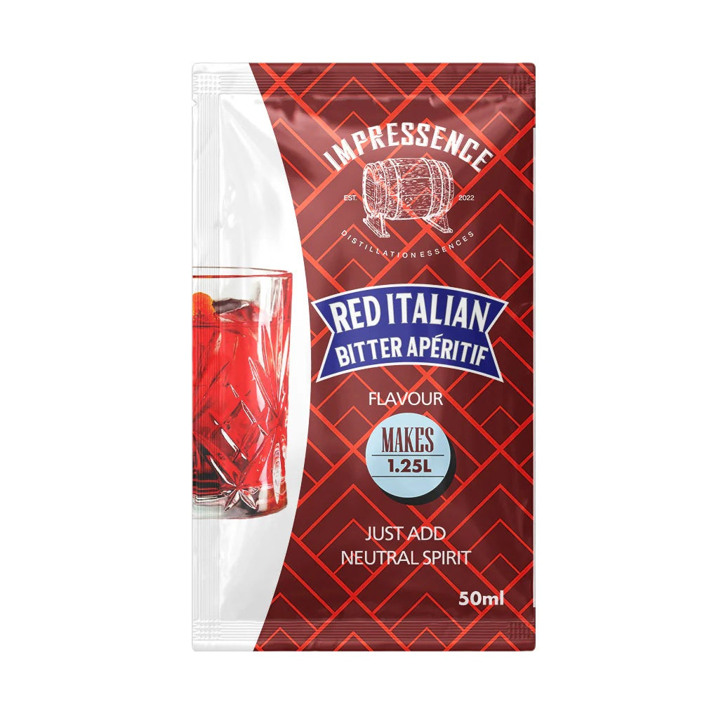 IMPRESSENCE - Red Italian Bitter Aperitif Spirit Flavouring