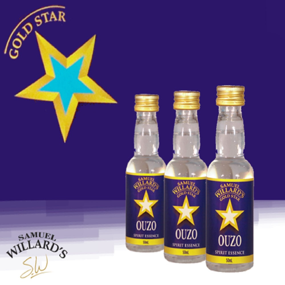 SAMUEL WILLARDS GOLD STAR OUZO