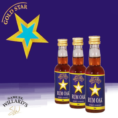 SAMUEL WILLARDS GOLD STAR RUM OAK