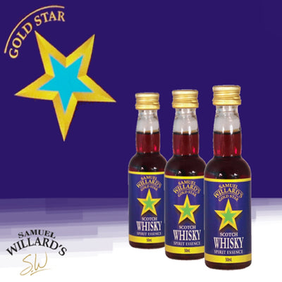 SAMUEL WILLARDS GOLD STAR SCOTCH WHISKY