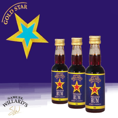 SAMUEL WILLARDS GOLD STAR TRINIDAD RUM