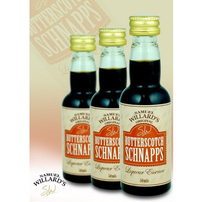 SAMUEL WILLARDS BUTTERSCOTCH SCHNAPPS