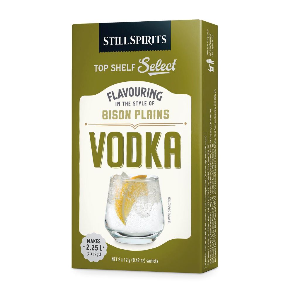 STILL SPIRITS SELECT VODKA - BISON PLAINS