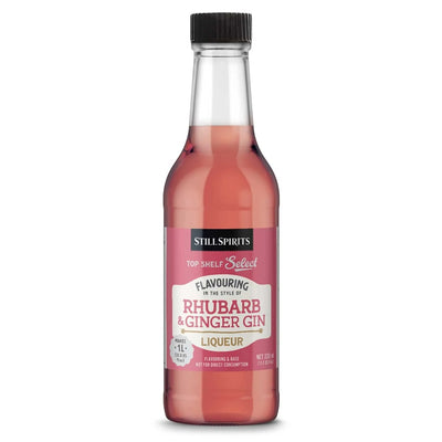 SS TOP SHELF SELECT RHUBARB AND GINGER GIN LIQUEUR