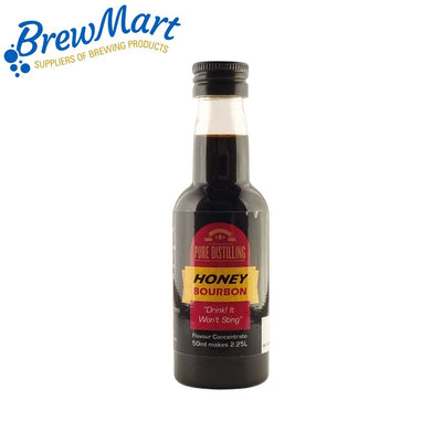 PURE DISTILLING HONEY BOURBON ( JIM BEAM HONEY STYLE )