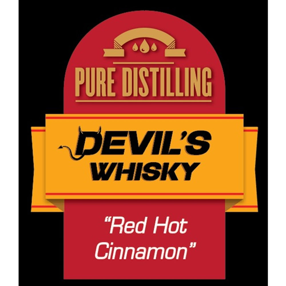 PURE DISTILLING DEVILS WHISKY (CINNAMON WHISKY)