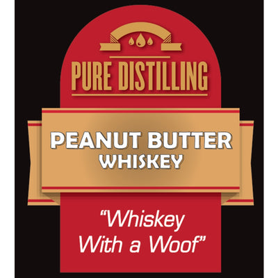 PURE DISTILLING PEANUT BUTTER WHISKEY (SHEEP DOG STYLE)